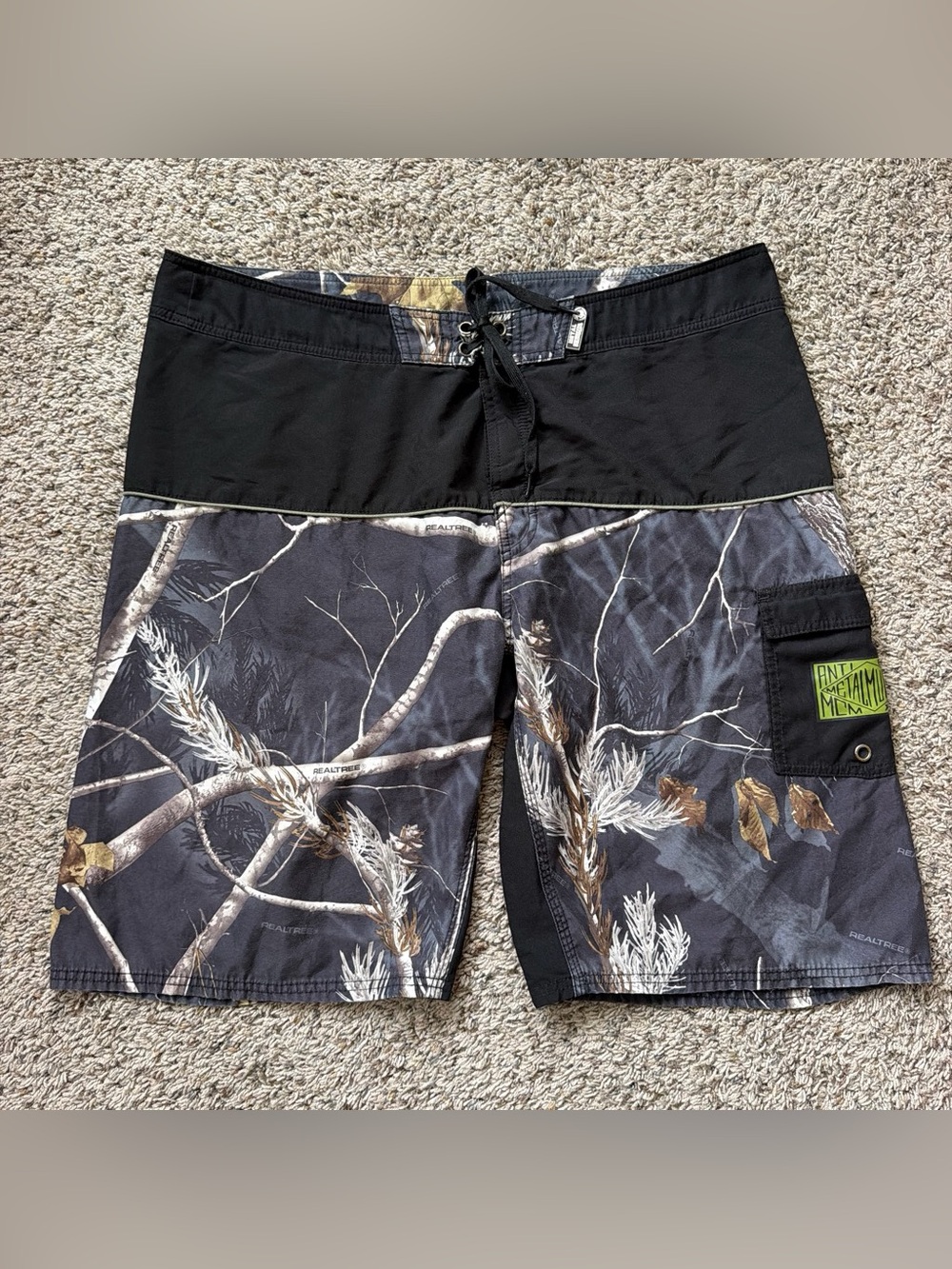 Metal Mulisha Realtree Camo Backwoods Boardshorts 🍂 Size 42